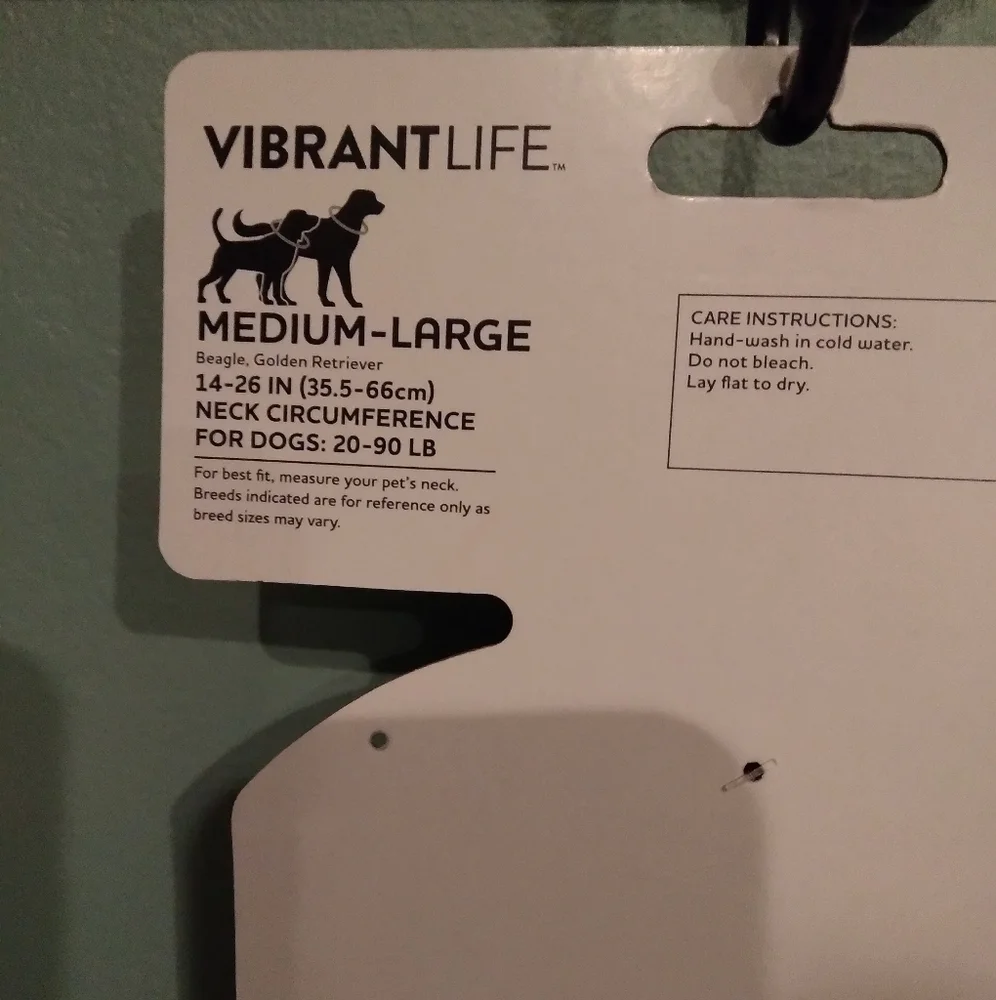 Vibrant Life Pet Accessories 2 pc set